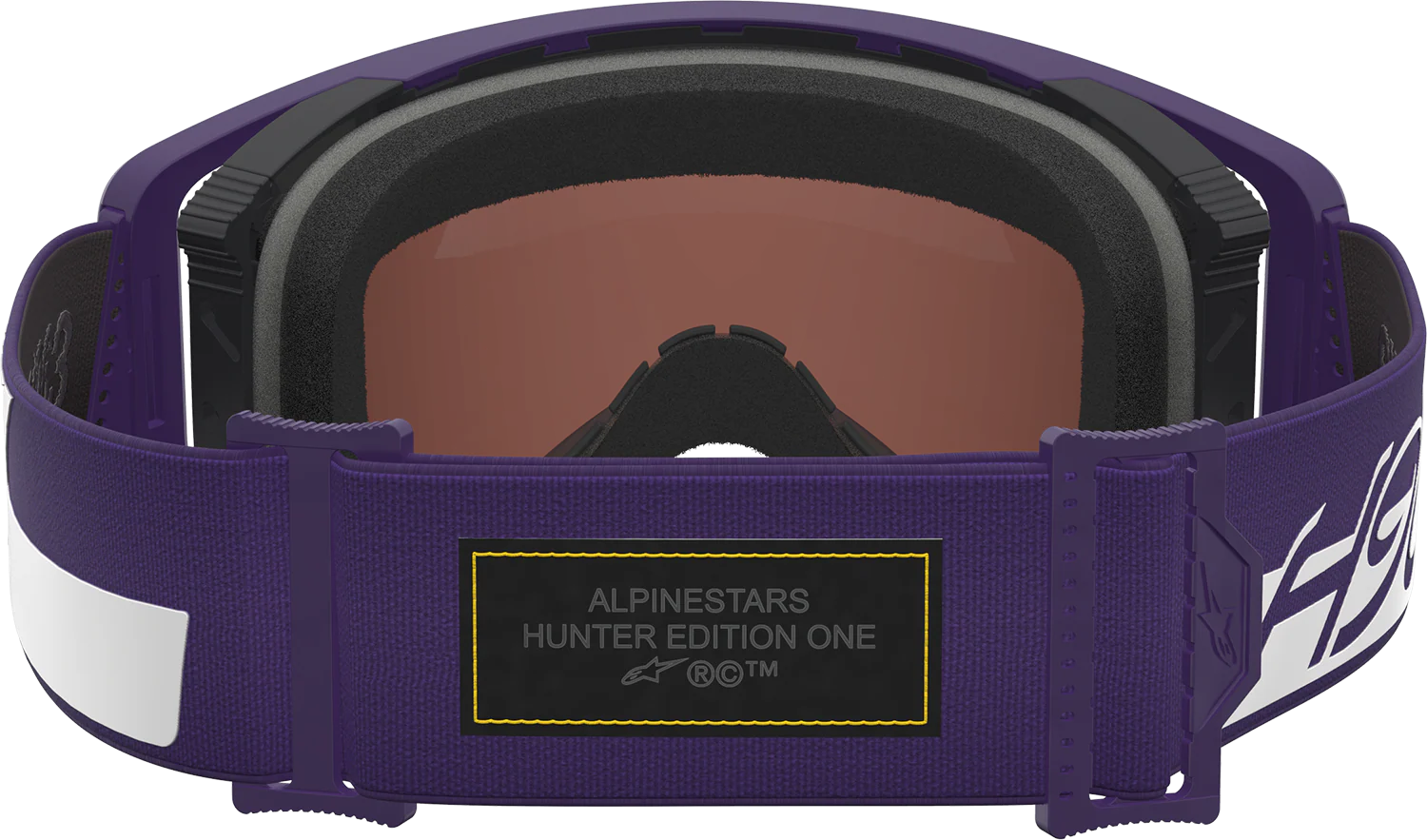 ALPINESTARS GOGGLES Supertech Goggle - Hunta 96 XXV - Purple/White - Silver Mirror Lens 5101226-3168 - Image 5