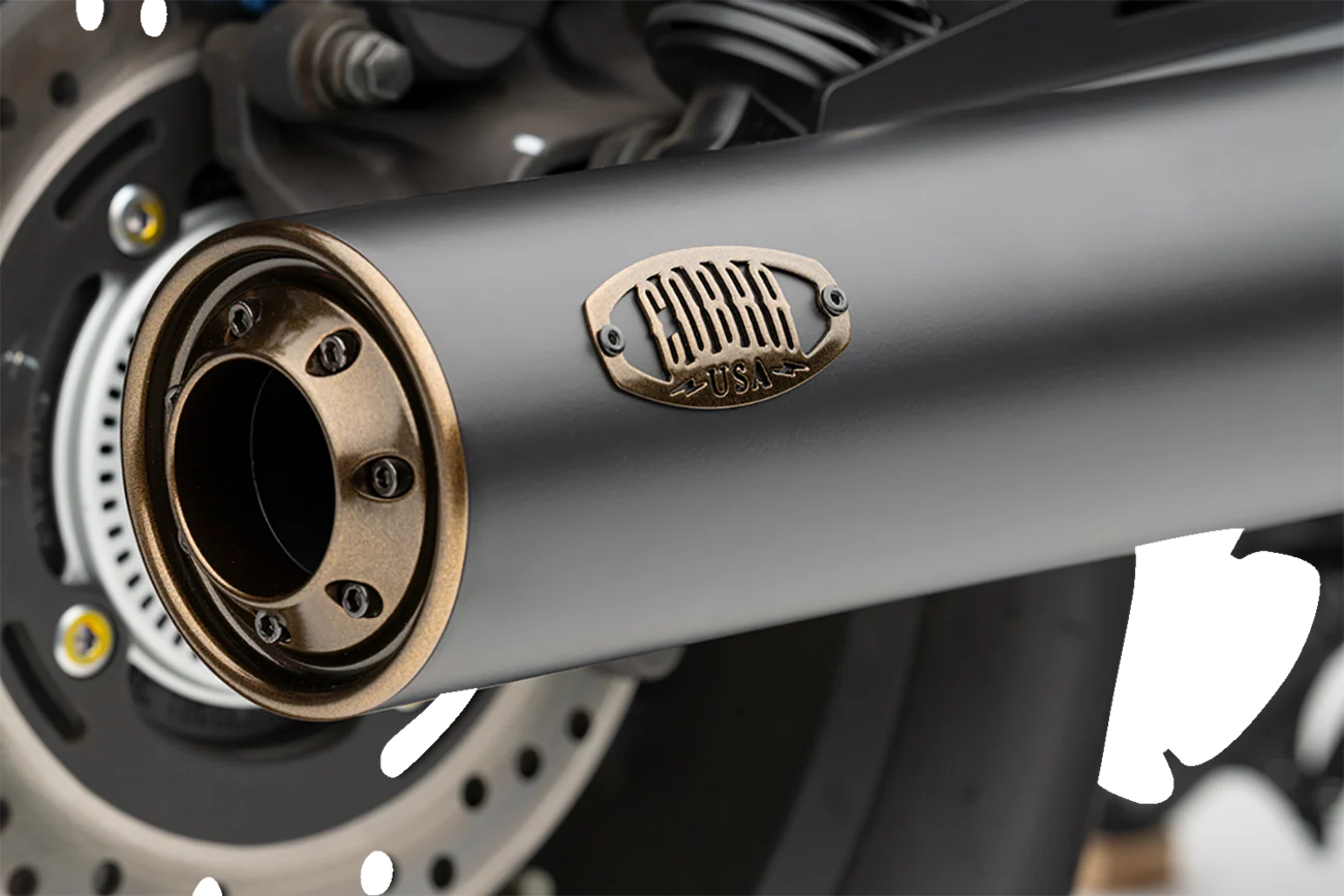 COBRA Bronze Tip Slip-On Muffler Rebel 1100 1140BZ - Image 3
