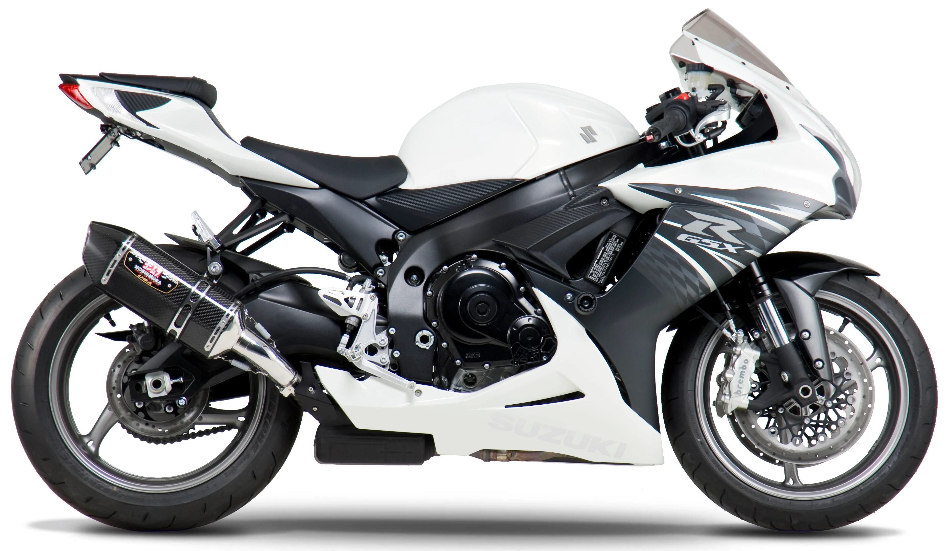 GSXR 600 / 750 Exhaust Street R 77 Slip On Ss Cf Cf - Image 3