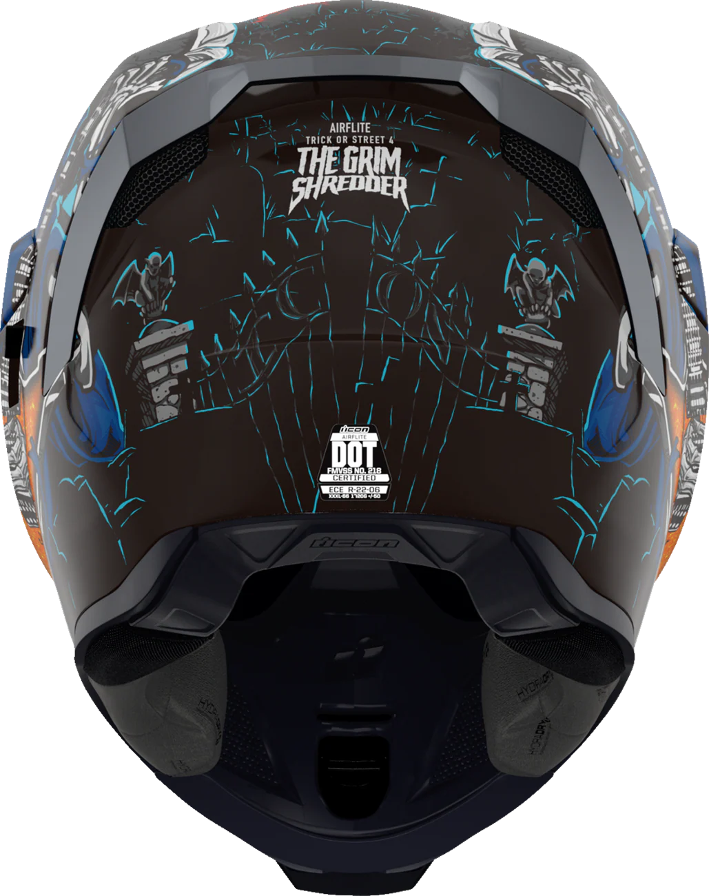 ICON Airflite Helmet Trick or Street 4 Black - Image 3