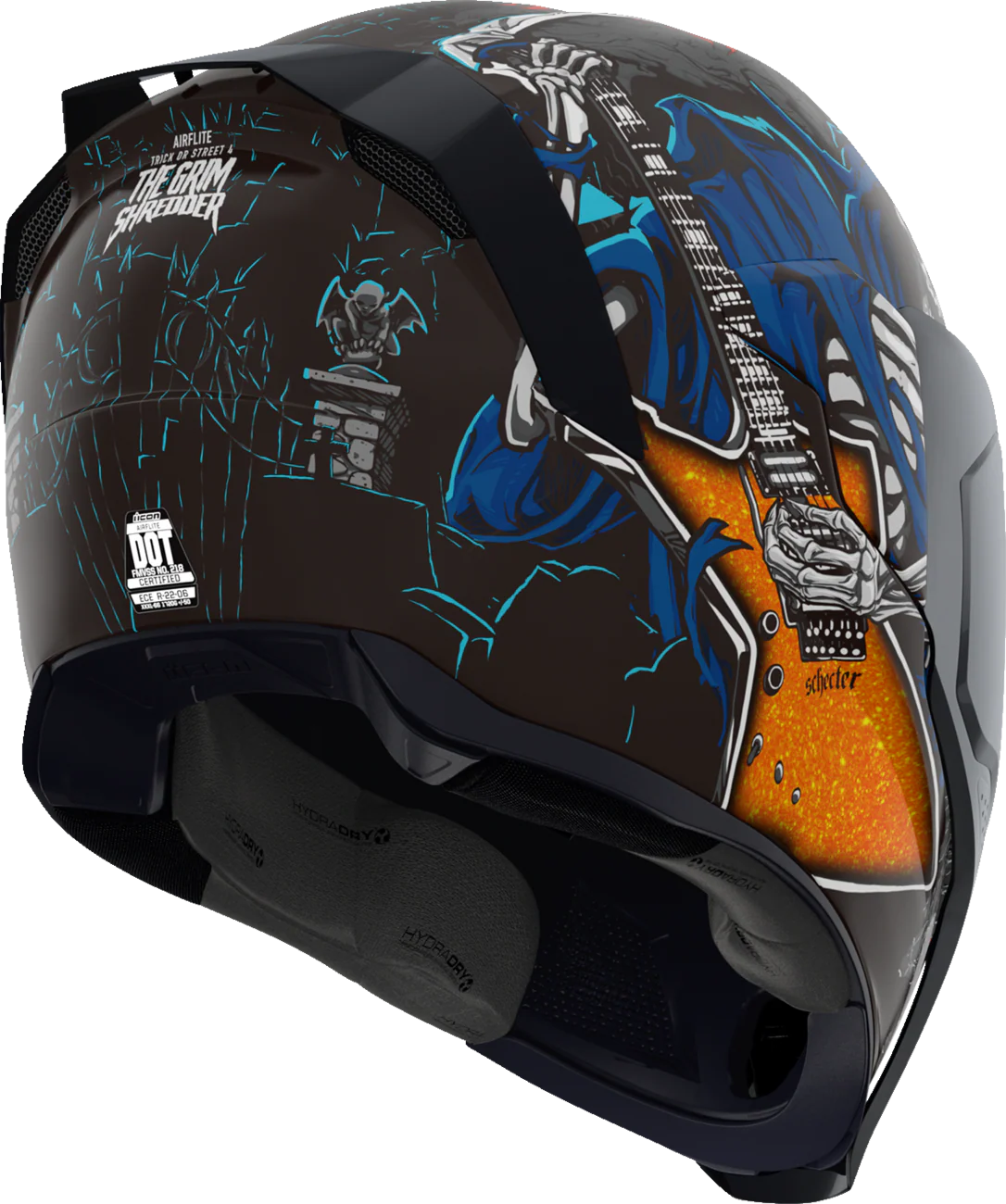 ICON Airflite Helmet Trick or Street 4 Black - Image 4