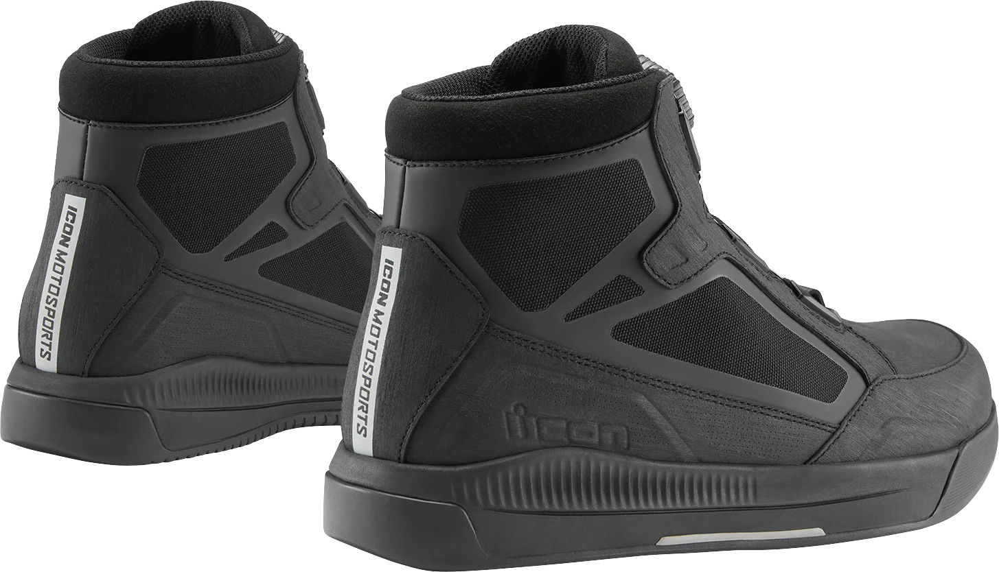 ICON Patrol 3* Waterproof Boots - Black - Image 3