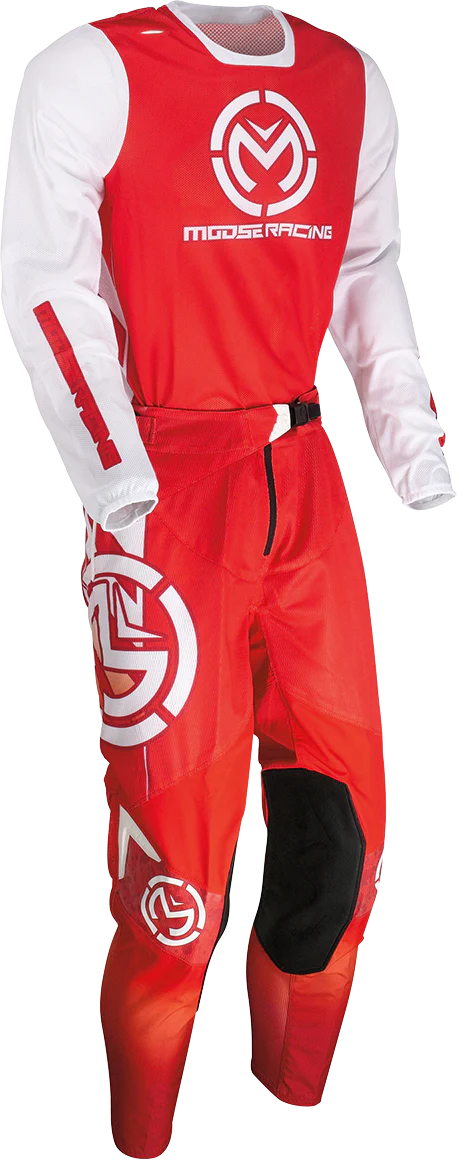 MOOSE OFFROAD Sahara Jersey - Red/White - Large 2910-7428 - Image 3