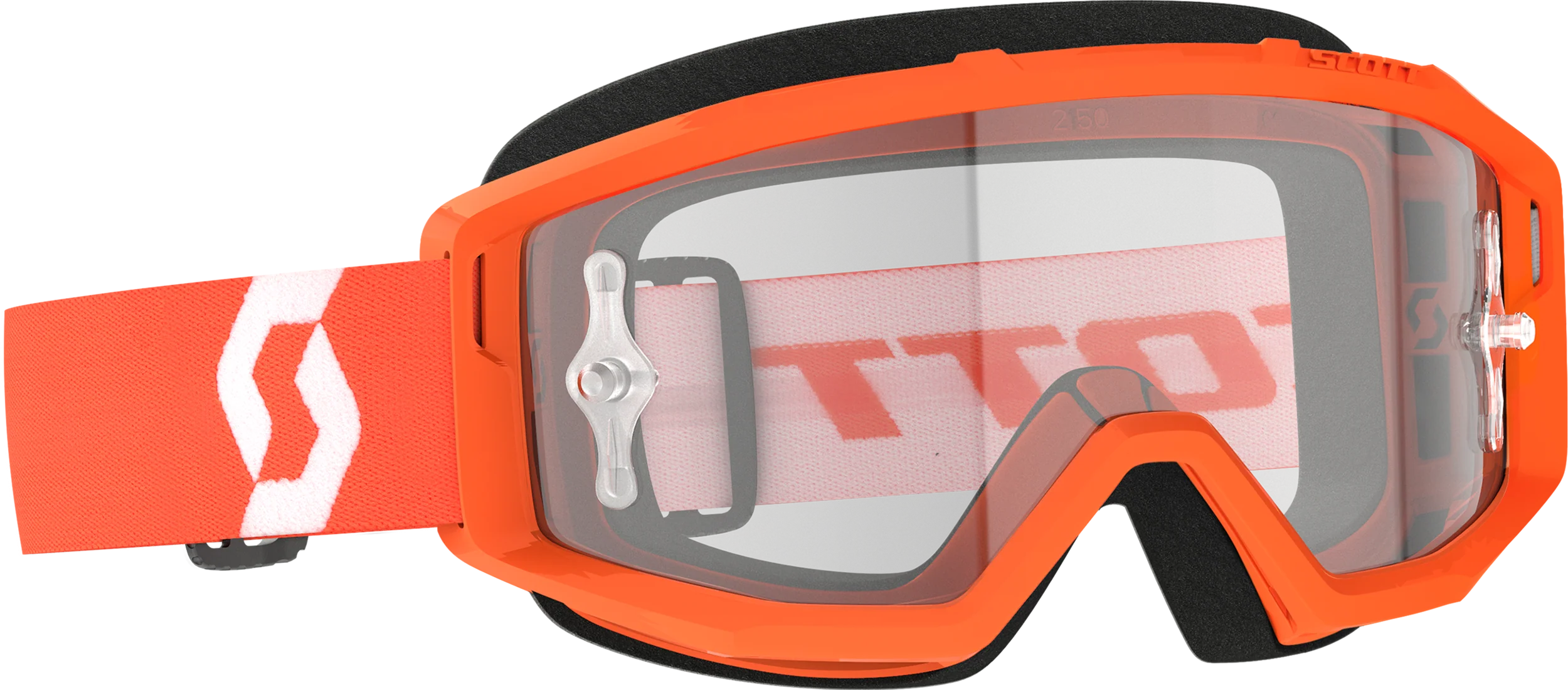 Scott Primal Goggle Orange/White Clear Works - Image 3