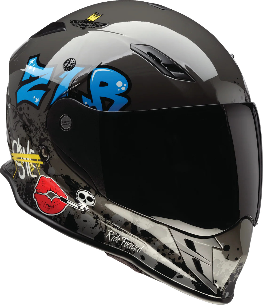 Z1R Nemesis Helmet - Distro - Gray - Image 3